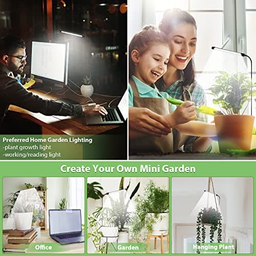 Juhefa LED Grow Light Strips with Timer thumbnail 5