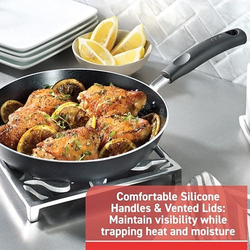 T-fal Signature Nonstick 12-Piece Cookware Set thumbnail 5