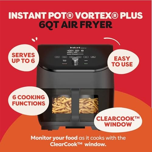 Instant Vortex Plus 6-Quart ClearCook Air Fryer thumbnail 2