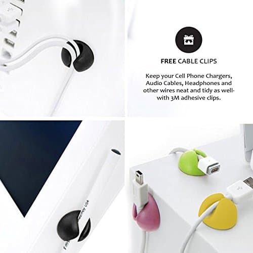 Premium 63-Inch Neoprene Cable Management Sleeve, Black/White Reversible thumbnail 5