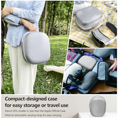 AMAZEAR 10-in-1 Carrying Case Set for Apple Vision Pro thumbnail 3