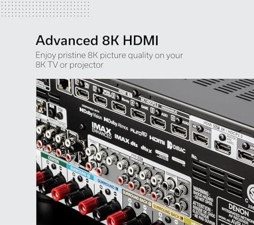 Denon AVR-X3800H 9.4-Channel 8K AV Receiver thumbnail 4