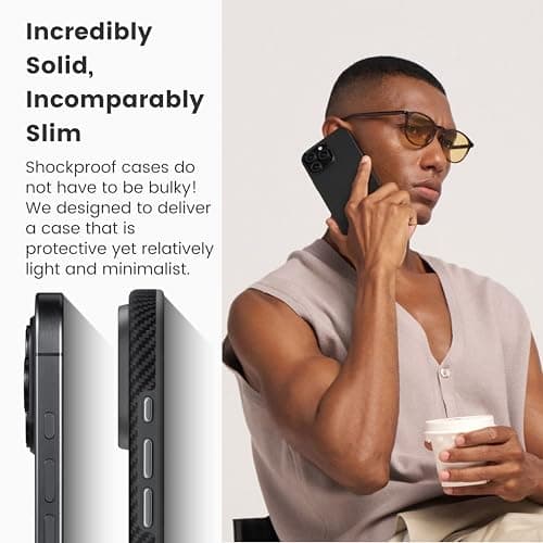 Pitaka MagEZ Case 5 Aramid Fiber Case for iPhone 16 Pro thumbnail 5