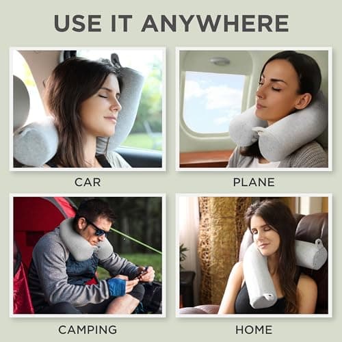 Dot&Dot Twist Memory Foam Travel Pillow thumbnail 5