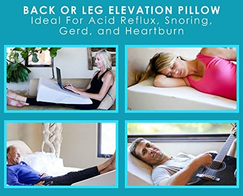 Relax Home Life 12-Inch Bed Wedge Pillow thumbnail 4