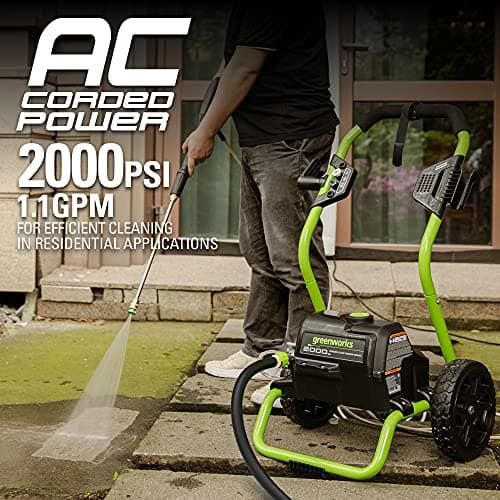 Greenworks GPW2000-1 2000 PSI Electric Pressure Washer thumbnail 4
