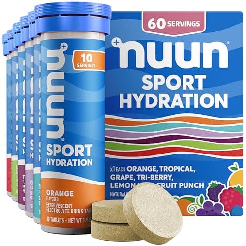 Nuun Sport Electrolyte Tablets (4-Tube Variety Pack) - image 1