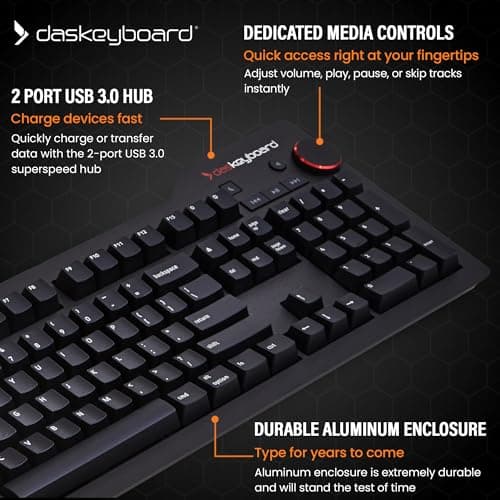Das Keyboard 4 Professional for Mac (Cherry MX Blue) thumbnail 5