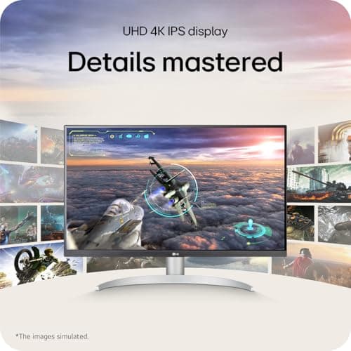 LG 27UP650-W 27-inch UHD 4K IPS Monitor thumbnail 4