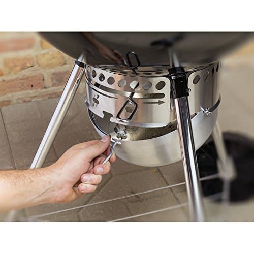 Weber Original Kettle Premium 22-Inch Charcoal Grill thumbnail 4