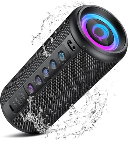 Portable Bluetooth Speaker, 2026 Bluetooth 5.4 Wireless Speaker with 20W HD Loud Stereo Sound