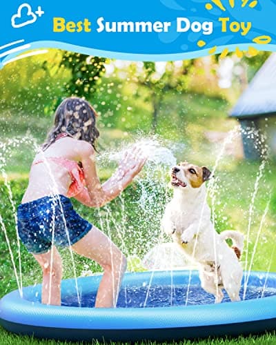 Peteast Splash Pad for Dogs (67 Inch) thumbnail 4