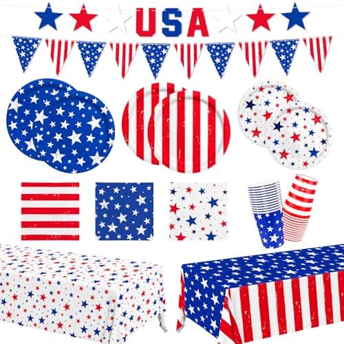 JeVenis Patriotic Party Decoration Kit - image 1