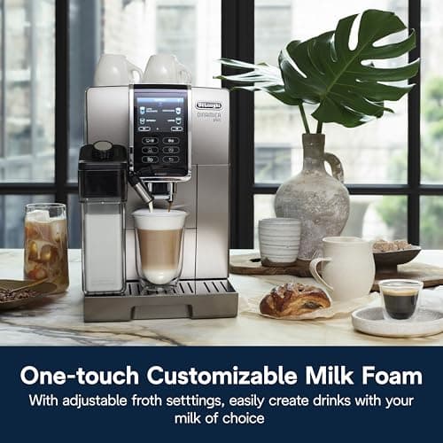 De'Longhi Dinamica Plus Connected Espresso Machine thumbnail 4