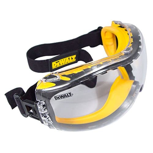 DEWALT DPG82-11 Concealer Clear Anti-Fog Dual Mold Safety Goggle - image 1