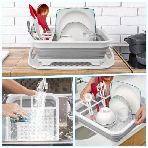 Rubbermaid Collapsible Dish Drying Rack thumbnail 5
