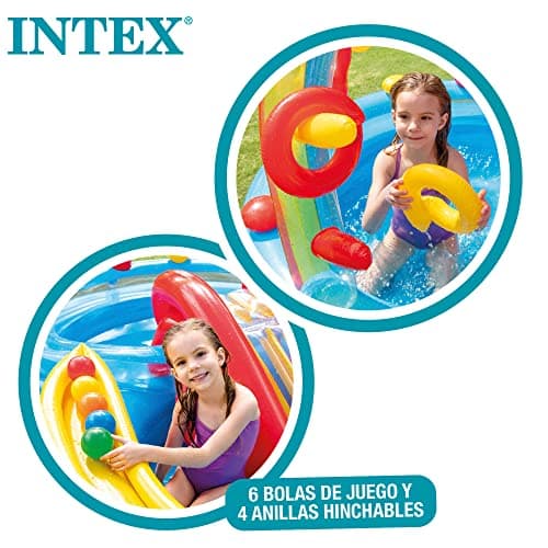 Intex Rainbow Ring Inflatable Play Center thumbnail 4