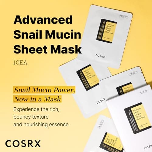 COSRX Advanced Snail Mucin Power Sheet Mask (10 Pack) thumbnail 2