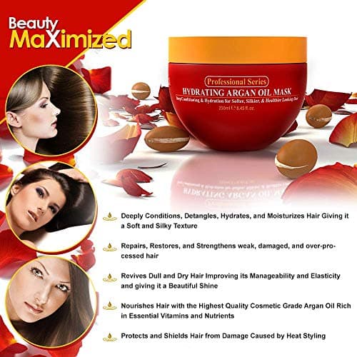 Arvazallia Hydrating Argan Oil Hair Mask thumbnail 5