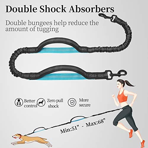 iYoShop Hands Free Dog Leash with Bungee thumbnail 5