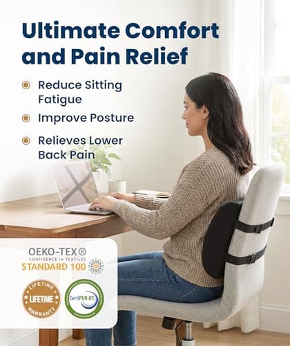 Everlasting Comfort Lumbar Support Pillow thumbnail 2
