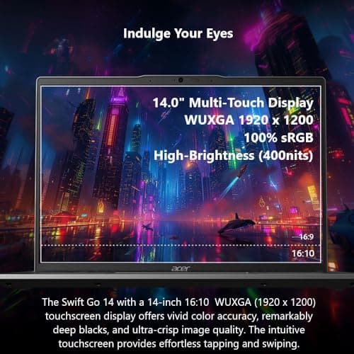 Acer Swift Go 14 (Intel Core Ultra 7 155H, 16GB, 512GB) thumbnail 4