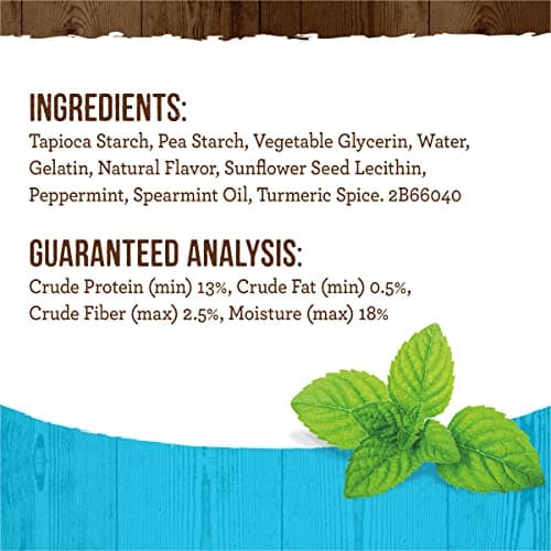 Merrick Fresh Kisses Double-Brush Dental Dog Treats with Mint, Medium (22 ct.) thumbnail 4