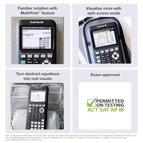 Texas Instruments TI-84 Plus CE Graphing Calculator thumbnail 3