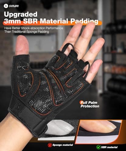 SIMARI Breathable Workout Gloves thumbnail 2