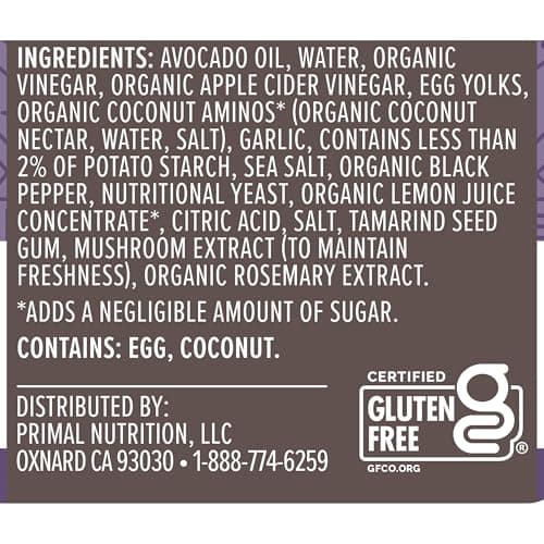 Primal Kitchen Caesar Dressing Made with Avocado Oil thumbnail 3