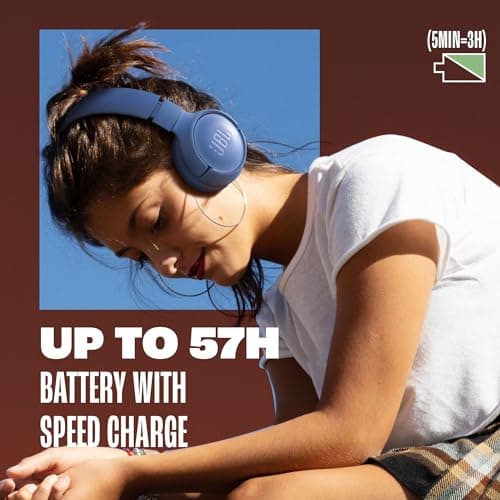 JBL Tune 520BT Wireless On-Ear Headphones thumbnail 4