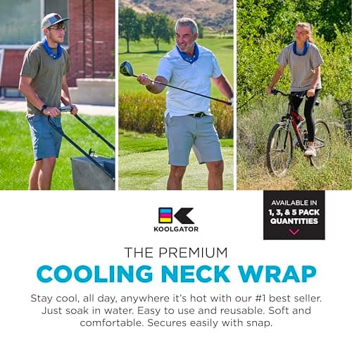 KOOLGATOR Evaporative Cooling Bandana for Pets thumbnail 2
