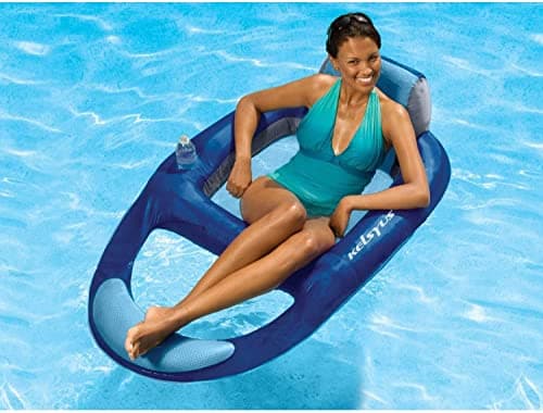 Kelsyus Floating Lounger with Canopy thumbnail 2