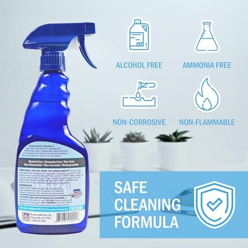Bryson Mac Screen Cleaner Kit (8 oz Spray + Cloth) thumbnail 2