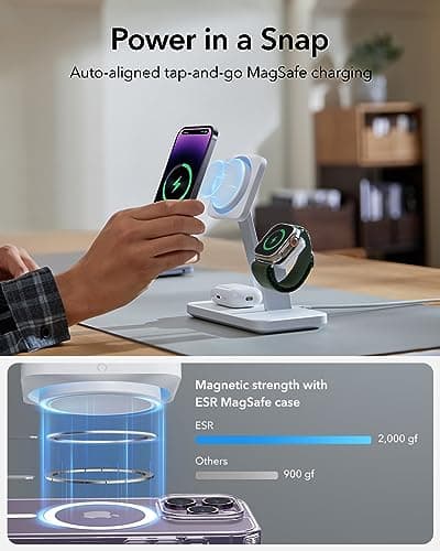 ESR 25W 3-in-1 MagSafe Charging Stand thumbnail 5