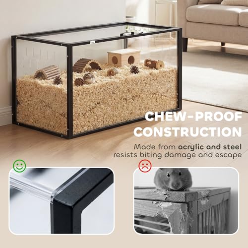 PawHut Large Acrylic Hamster Cage thumbnail 4
