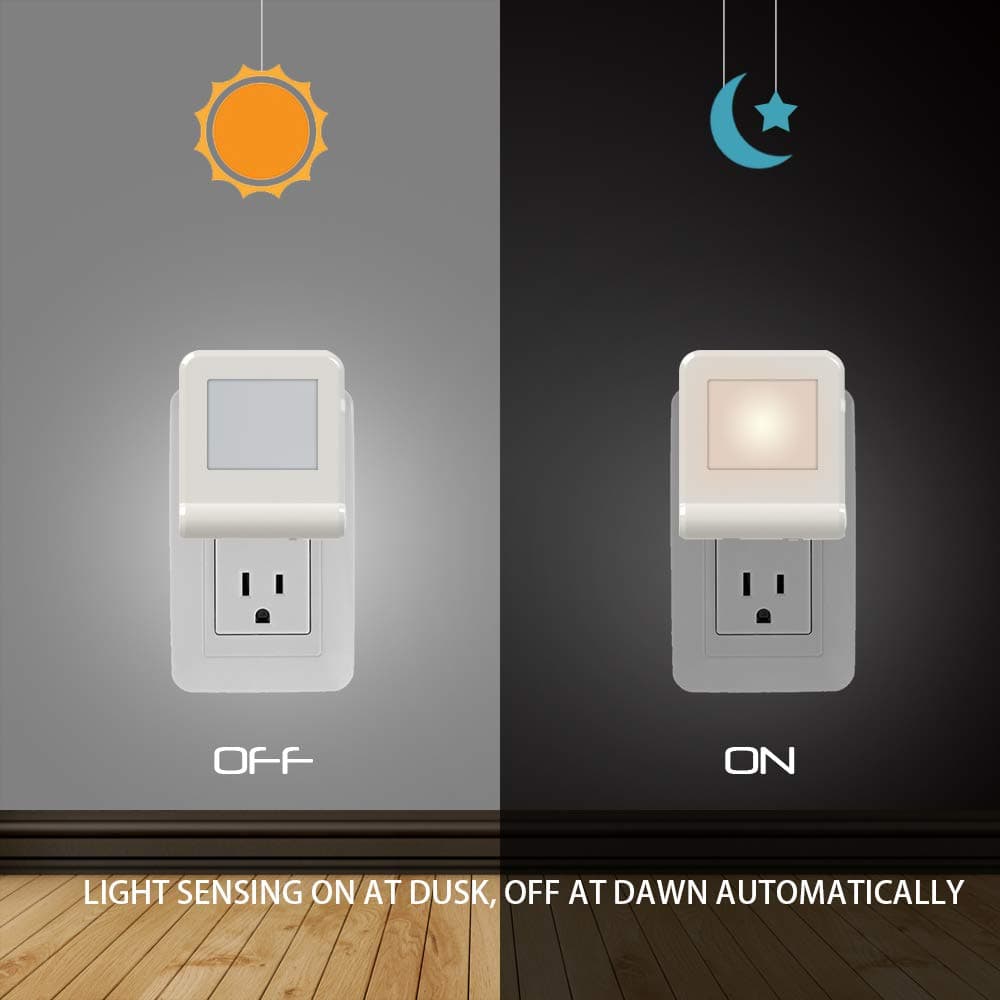 MAZ-TEK Color Changing Plug-In Night Light (2-Pack) thumbnail 4