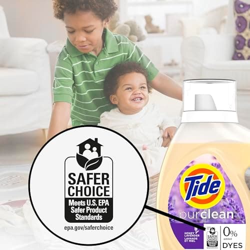 Tide Purclean Plant-Based Liquid Laundry Detergent thumbnail 3