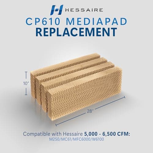 Hessaire Replacement Media Pads for Models: MC61M thumbnail 2