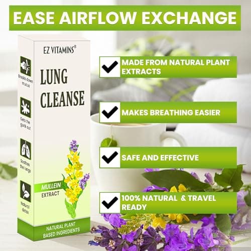EZ VITAMINS Lung Cleanse Herbal Diffuser Pen thumbnail 2