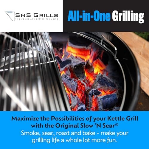 Slow 'N Sear Original Charcoal Kettle Accessory thumbnail 3