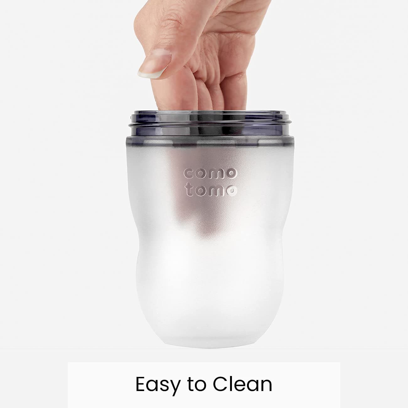 Comotomo Natural Feel Baby Bottle (8 oz, 2-Pack) thumbnail 5