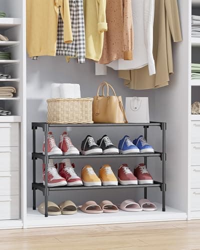 Kitsure 3-Tier Non-Woven Shoe Rack thumbnail 4