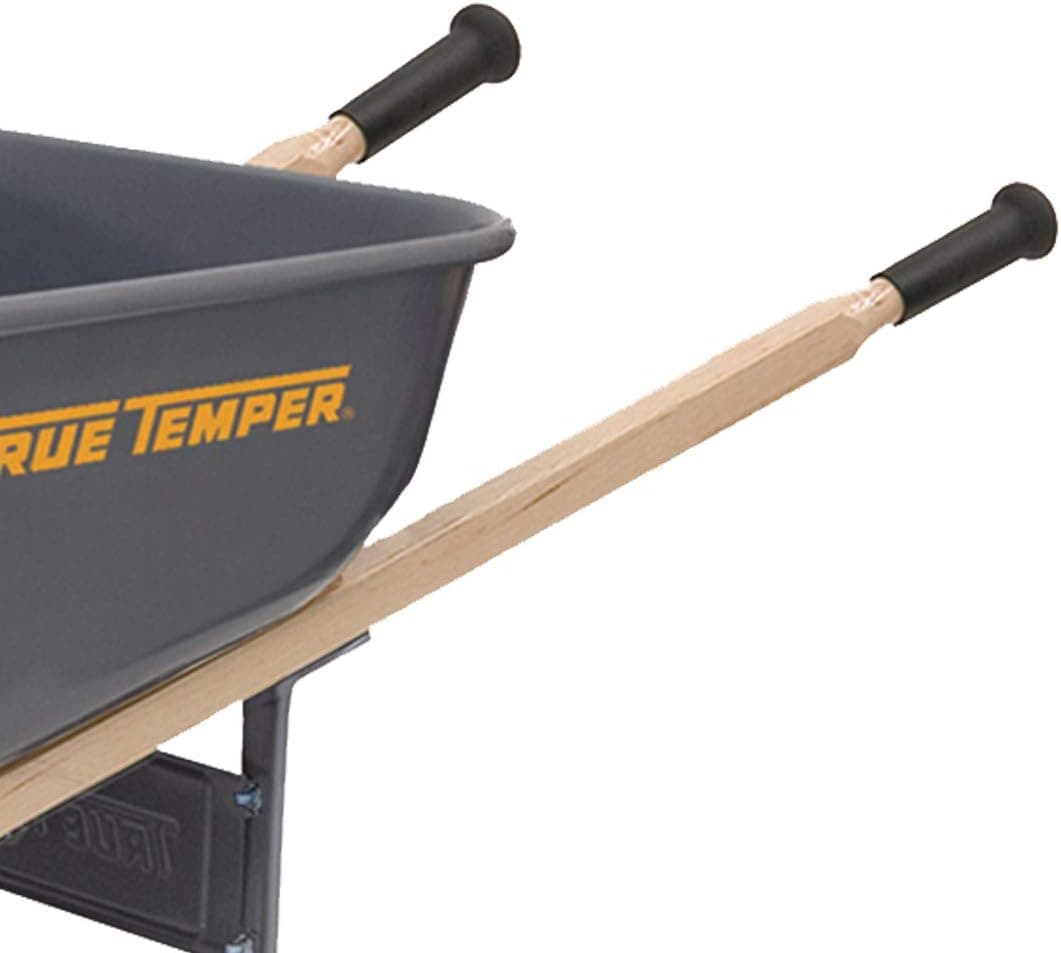 True Temper R6FF25 6 Cu. Ft. Steel Wheelbarrow with Never Flat Tire thumbnail 3