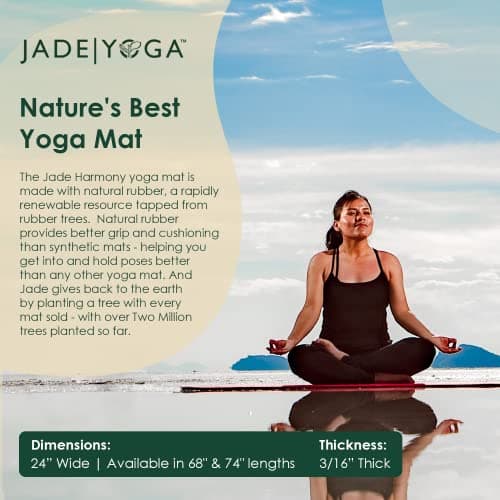 JadeYoga Harmony Yoga Mat thumbnail 4