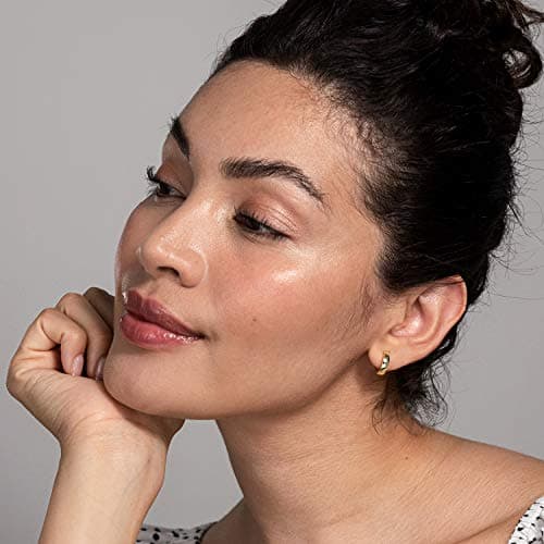 PAVOI 14K Gold Plated Huggie Hoop Earrings thumbnail 4