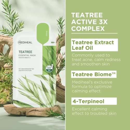 Mediheal Tea Tree Essential Face Mask (10 Sheets) thumbnail 3
