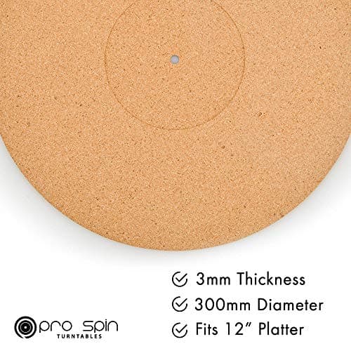 PRO SPIN Cork Turntable Mat (3mm) thumbnail 2