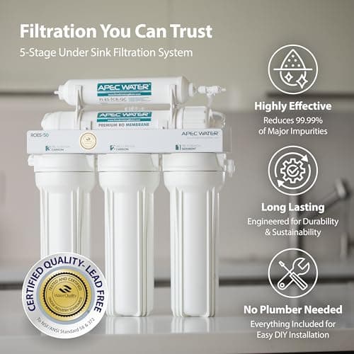 APEC ROES-50 Essence 5-Stage Reverse Osmosis thumbnail 2