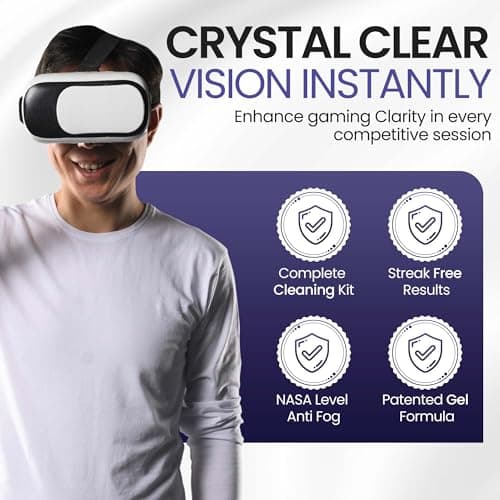 VR Headset Cleaning Kit with Lens Protector Cover thumbnail 3